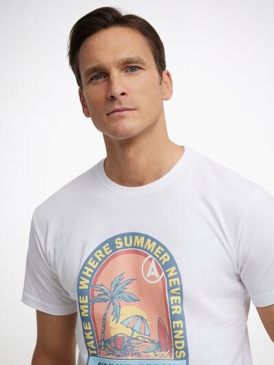 CAMISETA SUMMER BLANCO