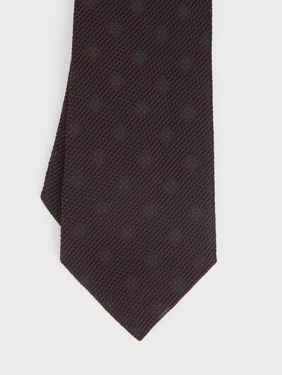 CORBATA GRENADINE BURDEOS