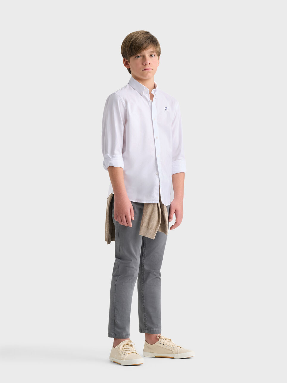 CAMISA OXFORD BASIC KIDS