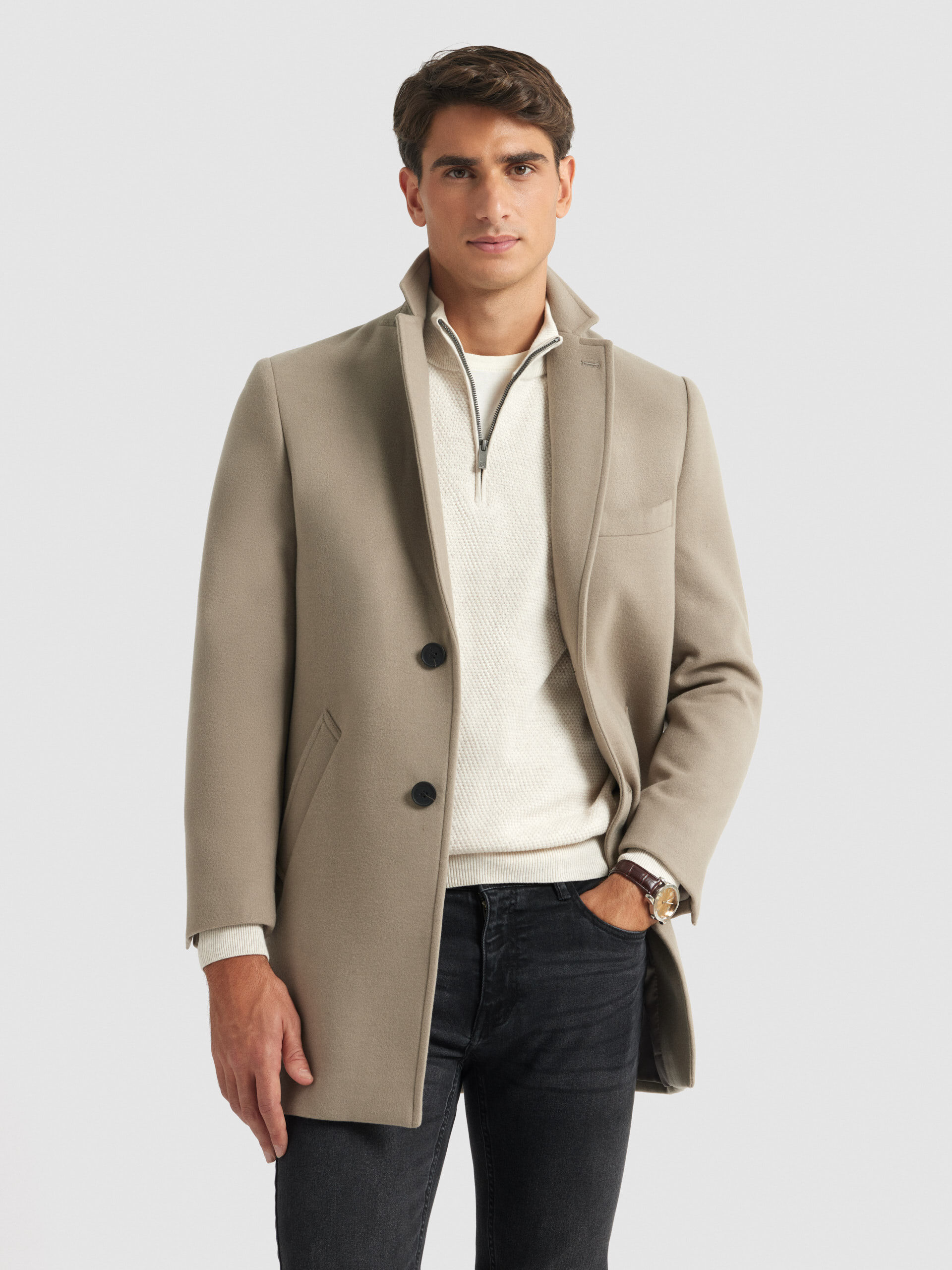 ABRIGO MOND FX BEIGE