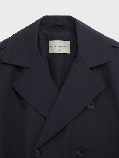 TRENCH BONDY AZUL MARINO