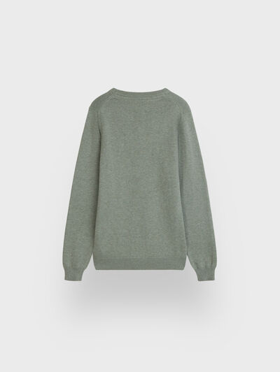 JERSEY ROUND NECK KIDS VERDE
