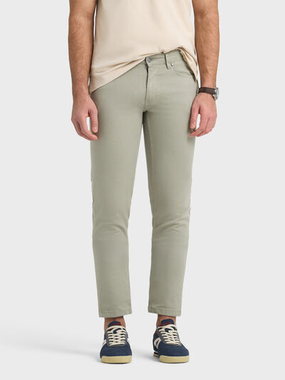 PANTALON TEJANO VERDE