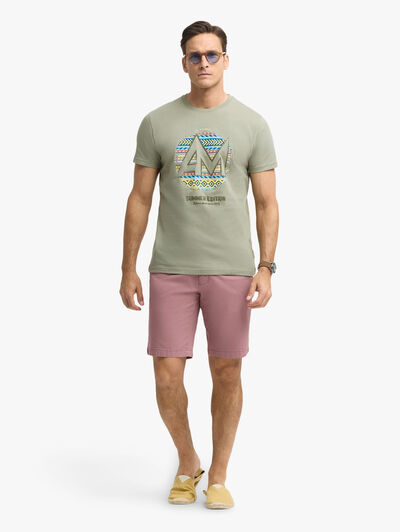 CAMISETA TEXTURE VERDE