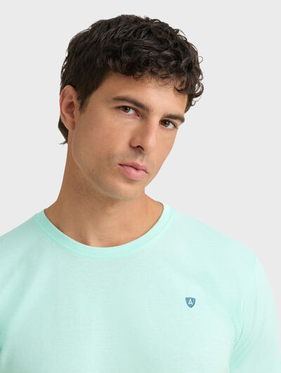 CAMISETA TRENDY VERDE AGUA