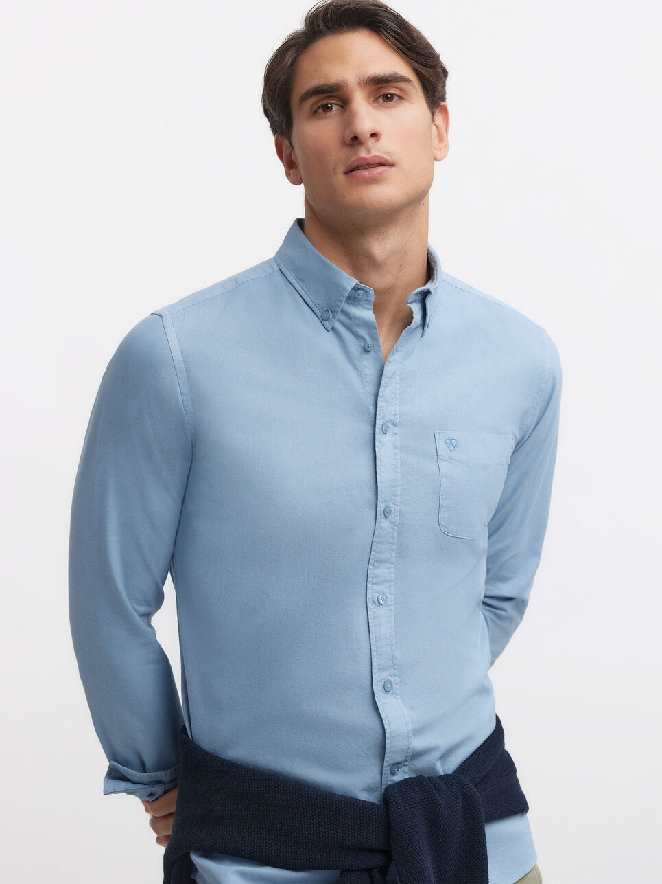 CAMISA OXFORD POCKET DYE