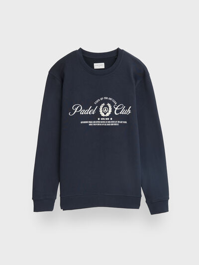 SUDADERA PLAYERS AZUL MARINO