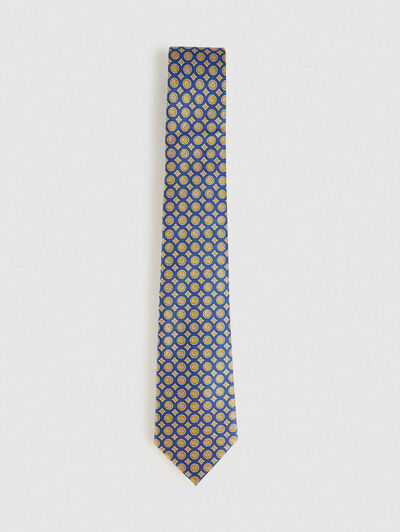 CORBATA JACQUARD MF AZUL