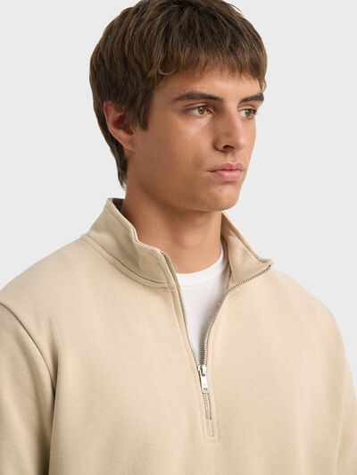 SUDADERA SIMPLY BEIGE
