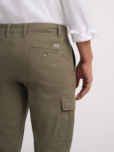 PANTALON CARGO ELVIS VERDE
