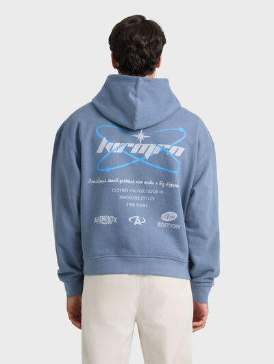 SUDADERA AUTHENTIC AZUL