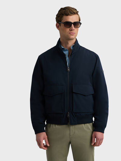 CAZADORA BORNEO AZUL MARINO