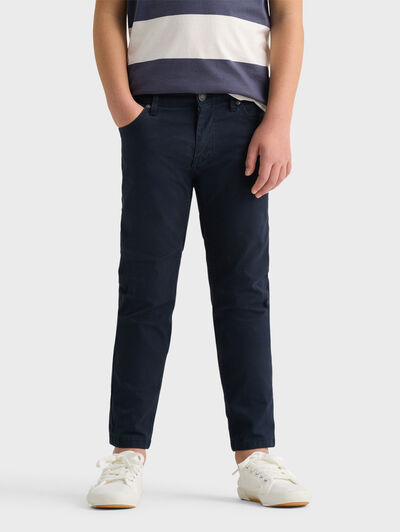 PANTALON 5 BOLSILLOS KIDS AZUL MARINO