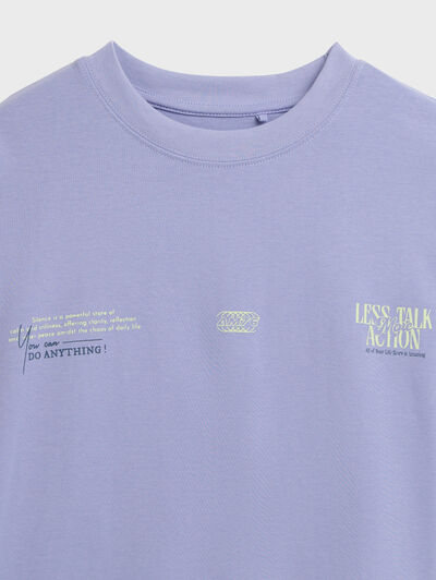 CAMISETA STORY VIOLETA