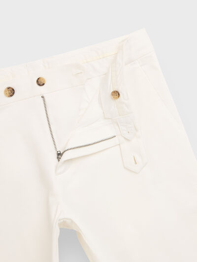 BERMUDA BASICA BLANCO