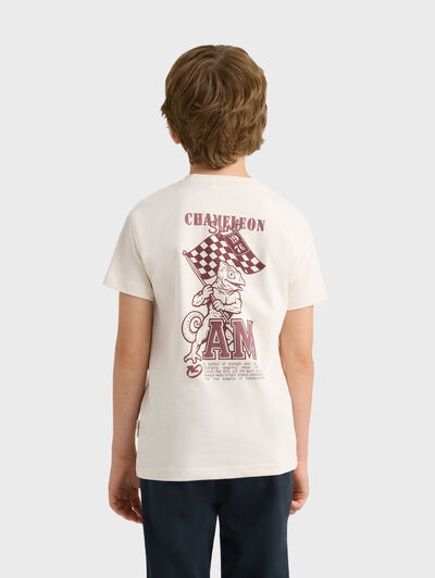CAMISETA CHAMELEON KIDS BEIGE