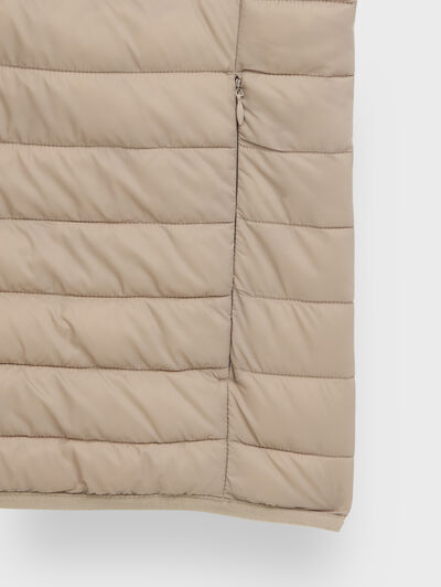 CHALECO NIRO BEIGE