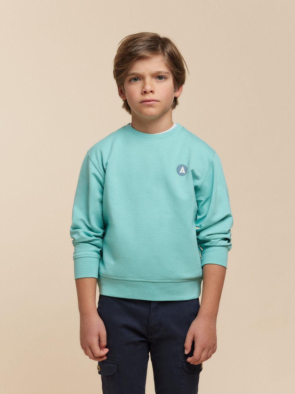 SUDADERA LOGO KIDS