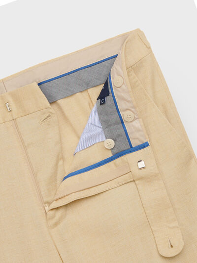 PANTALON CAPO ESTRUCTURA AMARILLO