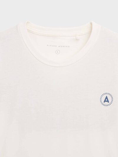 CAMISETA RUBBER BLANCO