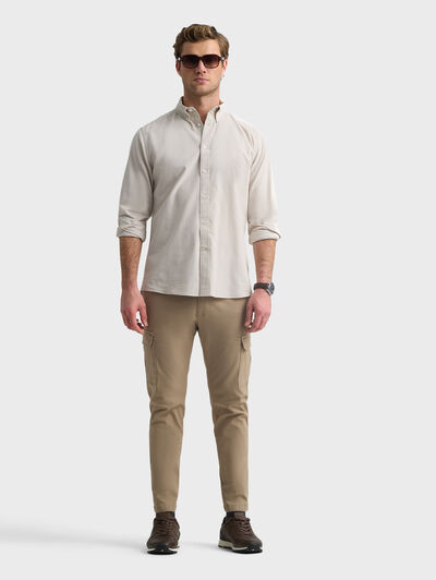 CAMISA MICROPANA CRUDO