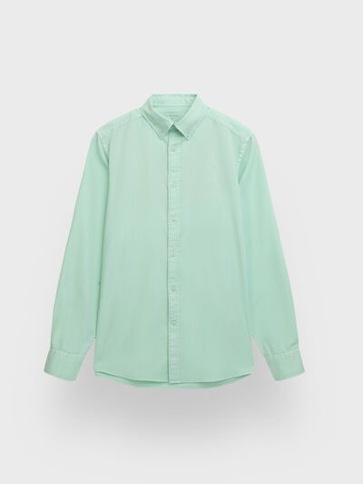 CAMISA PANAMA DYE VERDE AGUA