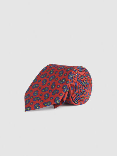 CORBATA PRINTED ROJO