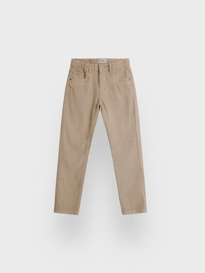 PANTALON MICROPANA KIDS BEIGE