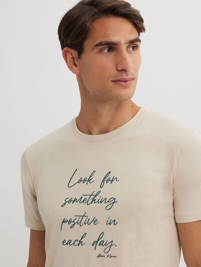 CAMISETA POSITIVE CRUDO