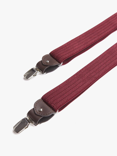 TIRANTES ESPIGA BURDEOS