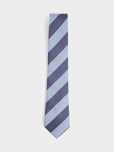 CORBATA JACQUARD MF AZUL