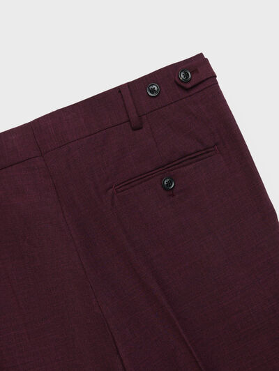 PANTALON NAPOLI ROYAL FIL BURDEOS