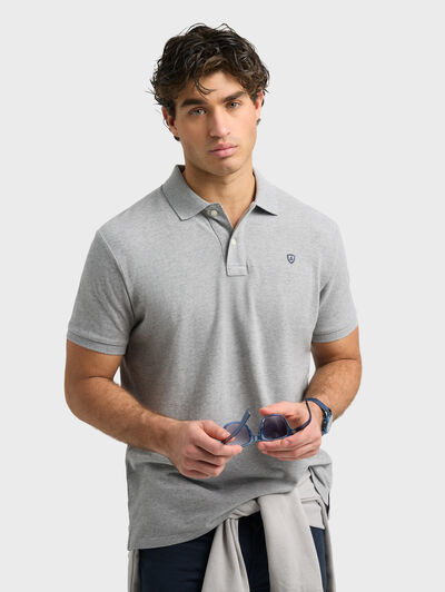 POLO BASIC GRIS