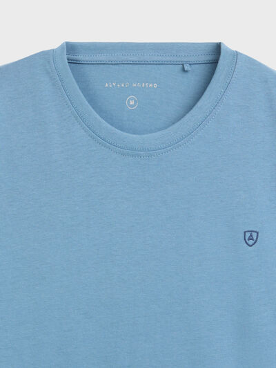 CAMISETA BASICA AZUL