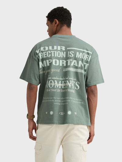 CAMISETA DIRECTION VERDE