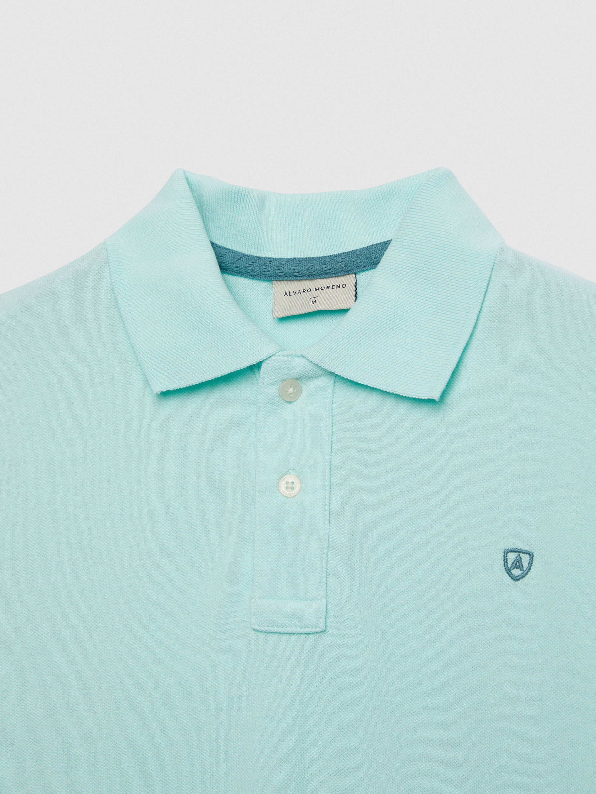 POLO BASIC VERDE AGUA