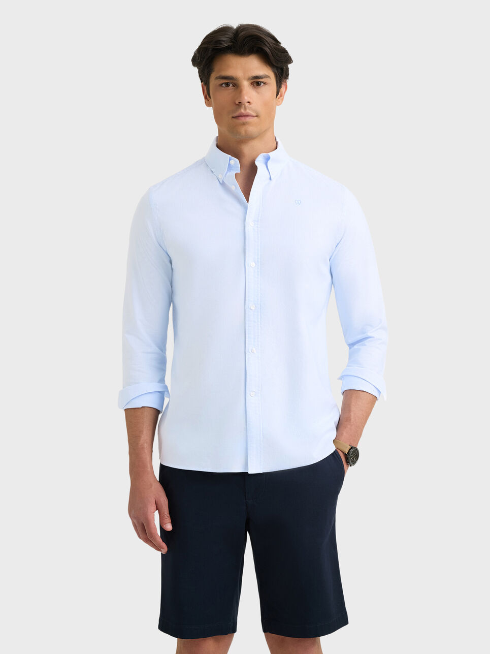 CAMISA OXFORD MIL RAYAS