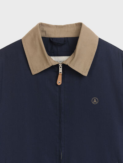 CAZADORA COLLINS AZUL MARINO