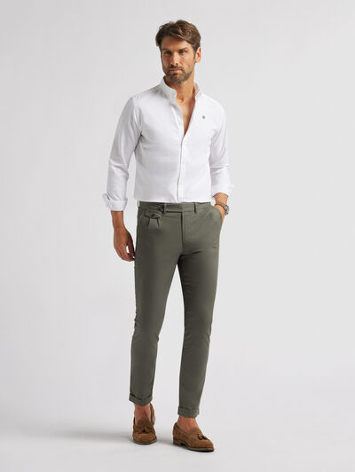 CAMISA OXFORD BASIC BLANCO