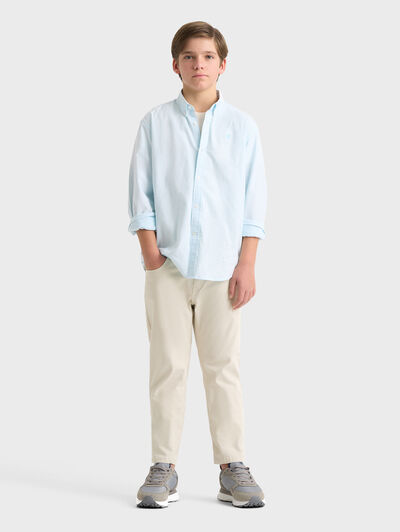 CAMISA OXFORD KODAK KIDS VERDE AGUA