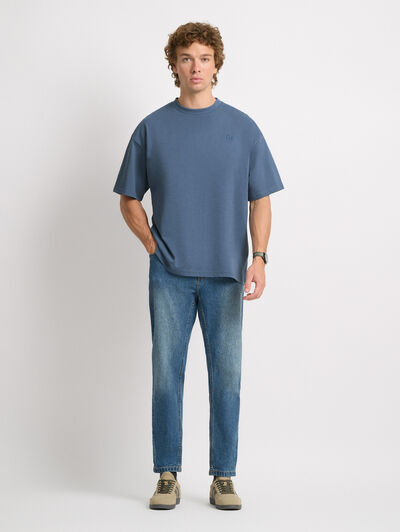 CAMISETA BASIC OVERSIZE AZUL