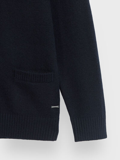 CARDIGAN MULLER AZUL MARINO