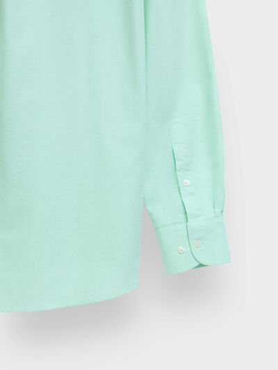 CAMISA OXFORD SOLID VERDE
