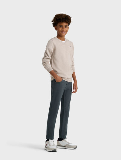 JERSEY V-NECK KIDS