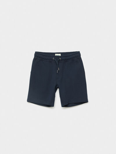 BERMUDA PUNTO KIDS AZUL MARINO