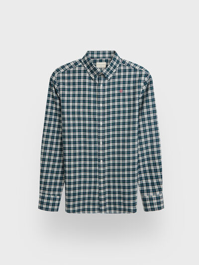 CAMISA TARTAN CHECKS AZUL