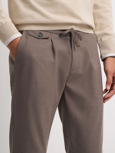 PANTALON FRANELA MARR&Oacute;N