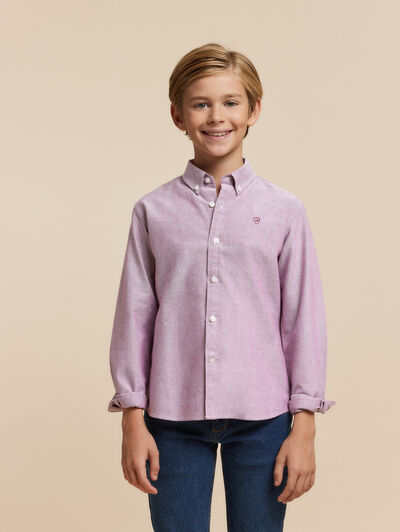 CAMISA OXFORD SOLID KIDS