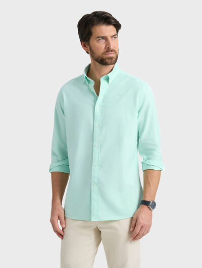 CAMISA OXFORD SOLID VERDE