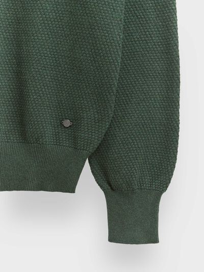 JERSEY CREMALLERA VERDE